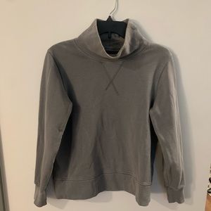 Madewell mock neck sweatshirt